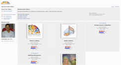 Desktop Screenshot of gallery.spiritualindia.org